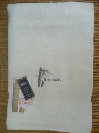 Drap de bain en bambou - �cru