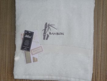 Drap de bain en bambou - �cru