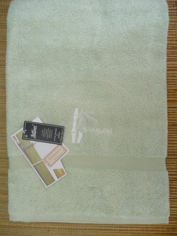 Drap de bain en bambou - vert