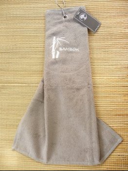 Essuie-mains en bambou - taupe
